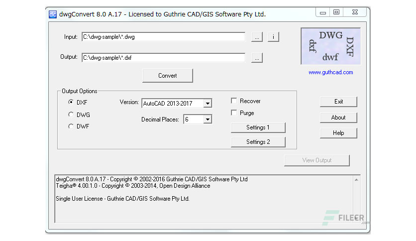 IGuthrie dwgConvert Crack